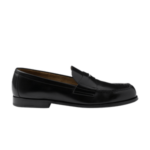 Prada Brushed Leather Loafer 'Black'