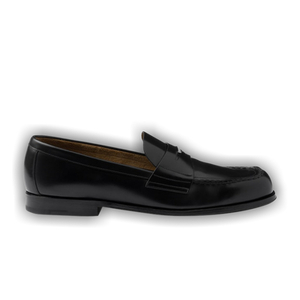 Prada Brushed Leather Loafer 'Black'