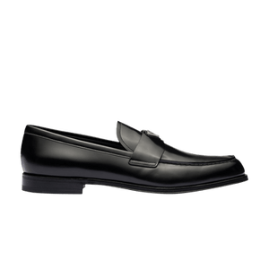 Prada Brushed Leather Loafer 'Black'