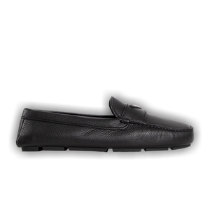 Prada Leather Driver Loafer 'Black'