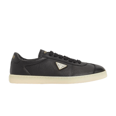 Prada Deerskin Leather Sneaker 'Black'