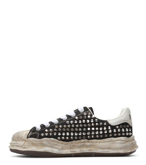 Maison Mihara Yasuhiro Blakey OG Sole Studded Canvas Low 'Black White'