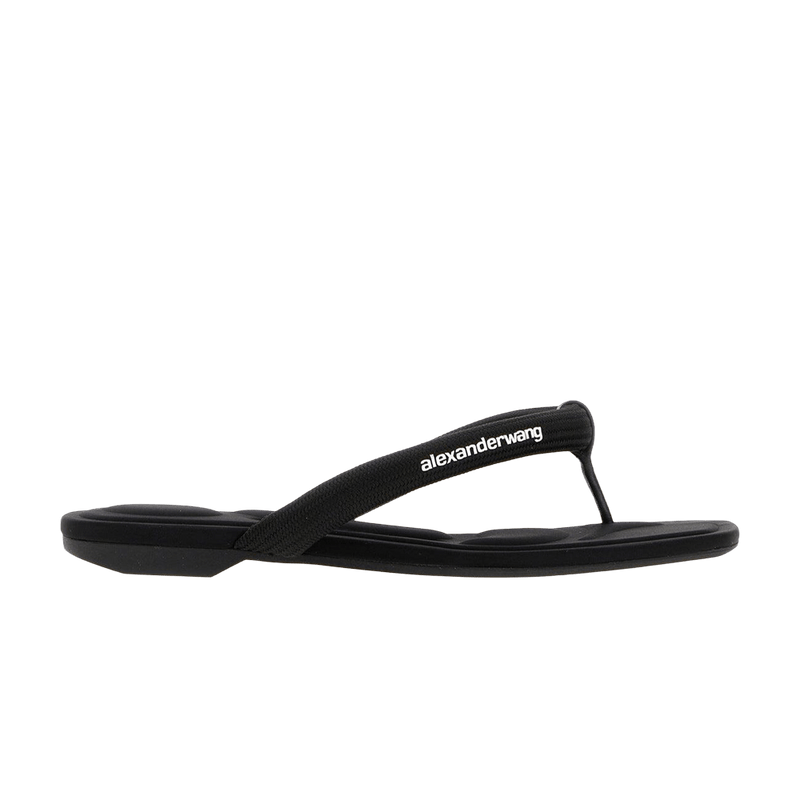 Alexander Wang Wmns Jenna Tubular Flat Thong Sandal 'Black' 30226S021 001