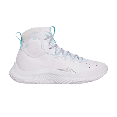 Curry Brand Curry 4 FloTro 'White Stream Metallic Silver'