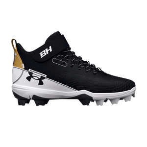 Under Armour Harper 7 Mid RM GS 'Black White Gold'