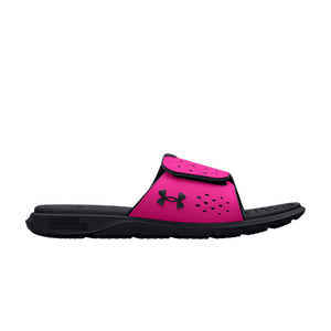 Under Armour Ignite Pro Slide GS 'Black Rebel Pink'