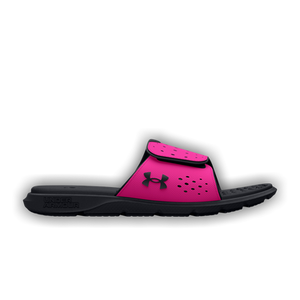 Under Armour Ignite Pro Slide GS 'Black Rebel Pink'