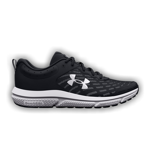 Under Armour Charged Assert 10 4E Wide 'Black White'