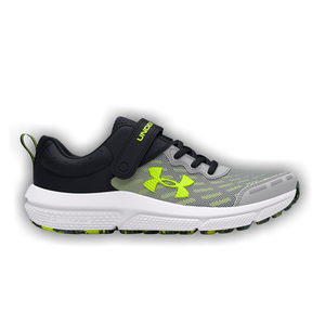 Under Armour Assert 10 AC PS Wide 'Mod Grey High Vis Yellow'