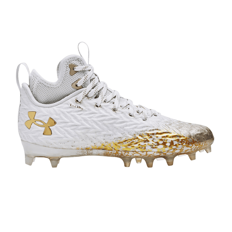 Under Armour Wmns Spotlight Clone MC 'White Metallic Faded Gold' 3026343 100