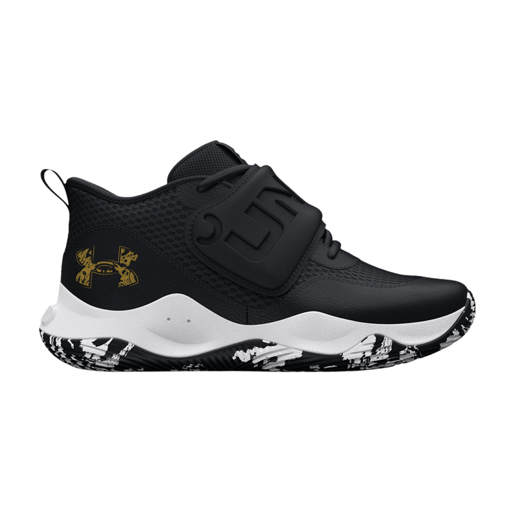 Under Armour Zone BB 2 GS 'Black Metallic Gold' 3026637 001
