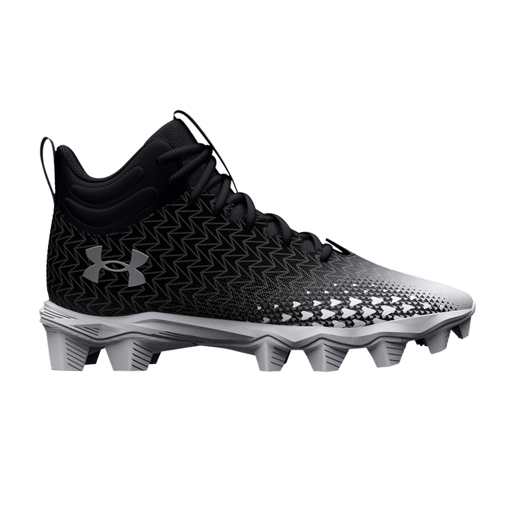 Under Armour Spotlight Franchise 3 RM Wide Jr 'Black Metallic Silver' 3027043 001