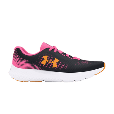 Under Armour Charged Rogue 4 GS 'Black Fluo Pink'