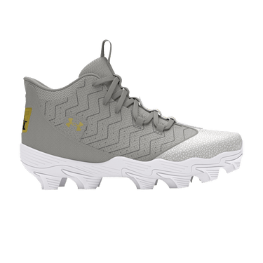 Under Armour Harper 9 RM Jr 'Baseball Grey Metallic Gold'