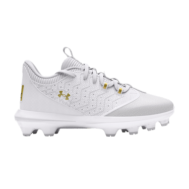 Under Armour Harper 9 TPU Jr 'White Metallic Gold'
