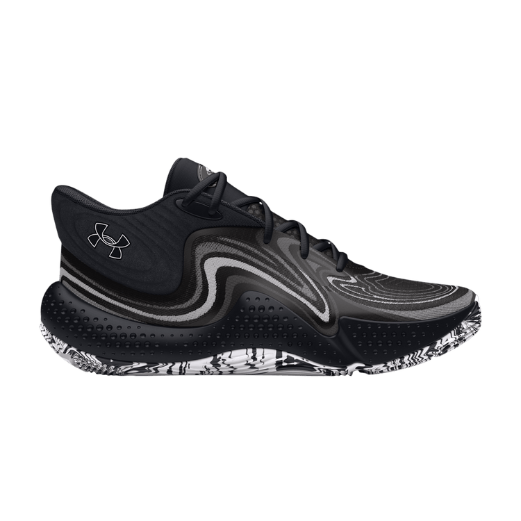 Under Armour Spawn 6 Mid 'Black Distant Grey' 3027647 001