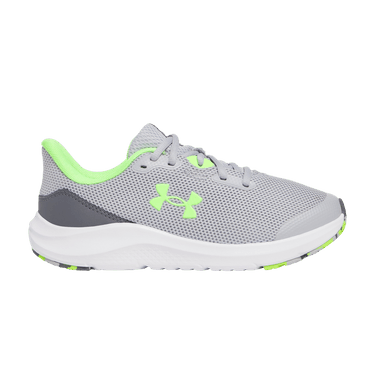 Under Armour Charged Pursuit 4 GS 'Mod Grey Hyper Green'