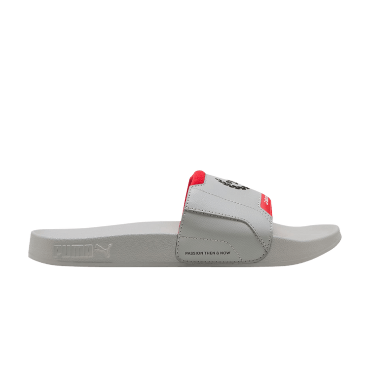 Formula 1 x Puma Leadcat 2.0 Slide 'Grey Echo Pop Red' 308897 01