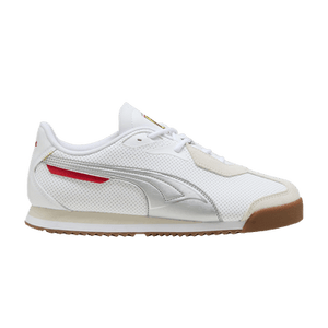 Scuderia Ferrari x Puma Roma Suede 'White Aged Silver'