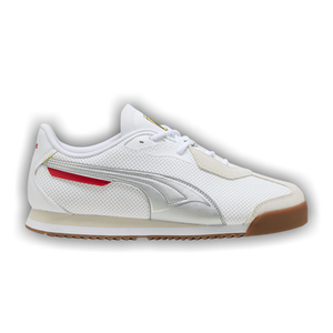 Scuderia Ferrari x Puma Roma Suede 'White Aged Silver'