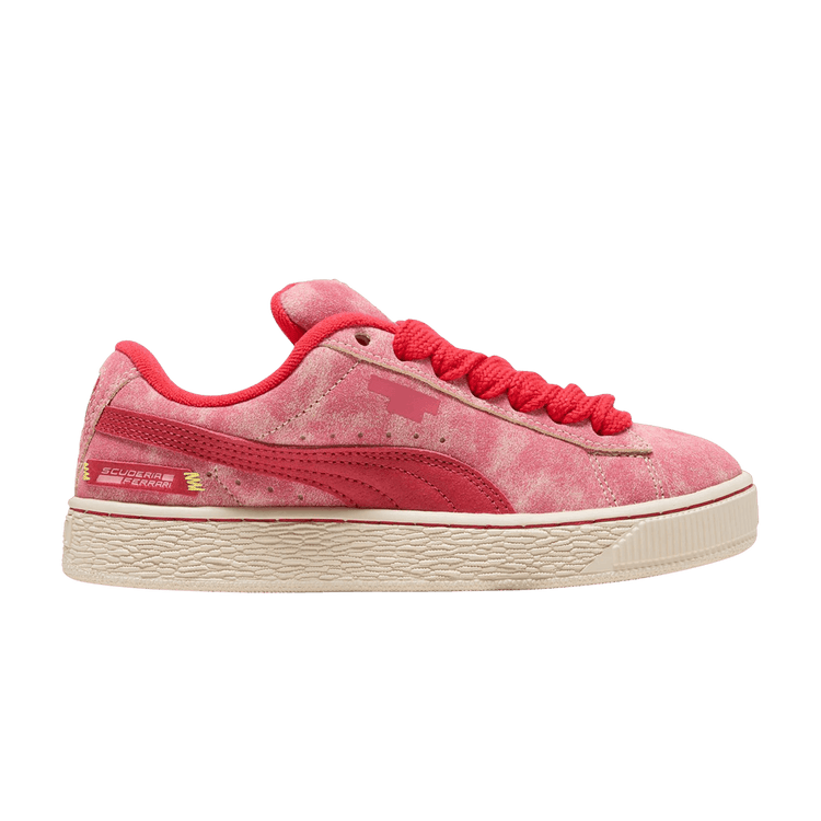 Scuderia Ferrari x Puma Suede XL Big Kid 'Desert Sun Pack - Rosso Corsa' 309038 01