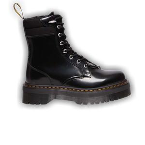 Dr. Martens Jadon 2 Hardware Buttero Leather Platform Boot 'Black'