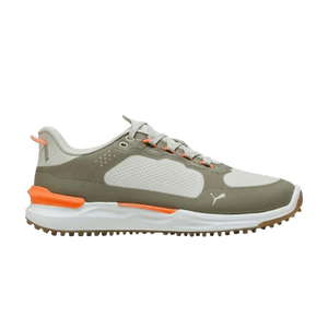 Puma Ignite Elevate X Spikeless Golf 'Gray Velvet Moss Fluro Orange'