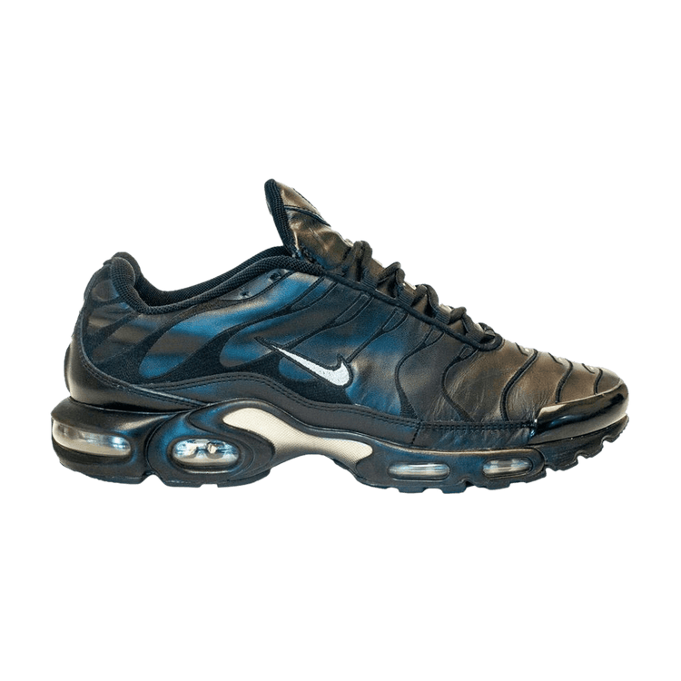 Nike Air Max Plus Leather 'Black Silver' 310721 001