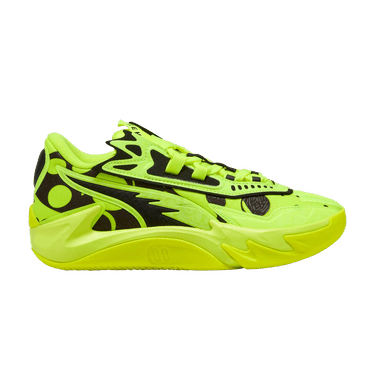 Puma Scoot Zeros 2 Big Kid 'Yellow Alert Black'