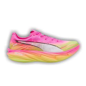 Puma Deviate Nitro Elite 4 'Poison Pink Yellow Alert Bright Aqua'