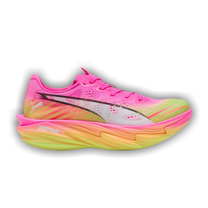 Puma Wmns Deviate Nitro Elite 4 'Poison Pink Yellow Alert Bright Aqua'