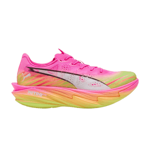 Puma Wmns Deviate Nitro Elite 4 'Poison Pink Yellow Alert Bright Aqua'