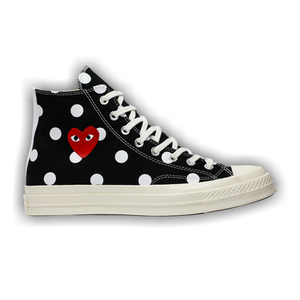 Comme des Garçons x Converse Chuck Taylor All Star 70 Hi 'Black Polka Dot'
