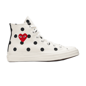 Comme des Garçons x Converse Chuck Taylor All Star 70 Hi 'White Polka Dot'