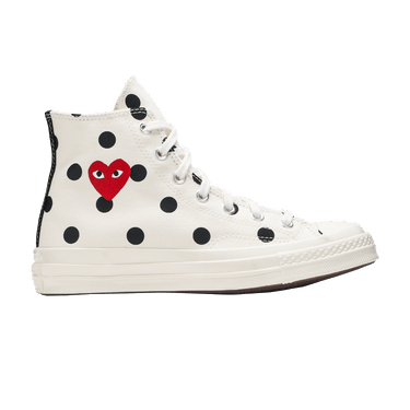 Comme des Garçons x Converse Chuck Taylor All Star 70 Hi 'White Polka Dot'