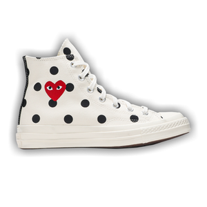 Comme des Garçons x Converse Chuck Taylor All Star 70 Hi 'White Polka Dot'