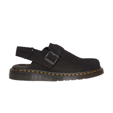 Dr. Martens Jorge 2 Suede Slingback Mule 'Black'