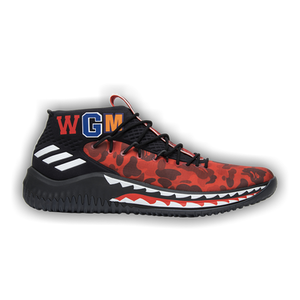 A Bathing Ape x adidas Dame 4 'Red Camo'
