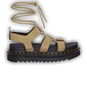 Dr. Martens Wmns Nartilla Tumbled Leather Gladiator Sandal 'Savannah Tan'