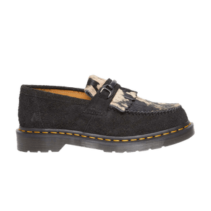 Dr. Martens Adrian Snaffle Hair On Loafer 'Black Beige'