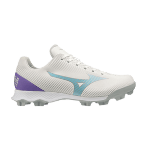 Mizuno Wave Finch LightRevo Jr 'White Teal Purple'
