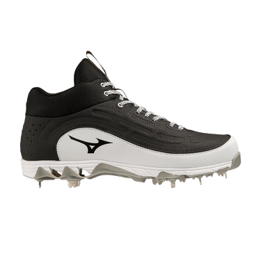 Mizuno 9-Spike Ambition 3 Mid 'Black White'