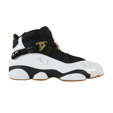 Air Jordan 6 Rings GS 'White Black'