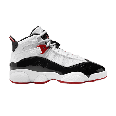 Air Jordan 6 Rings GS 'White/Varsity Red/Black'