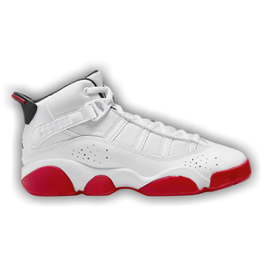 Air Jordan 6 Rings PS 'White University Red'