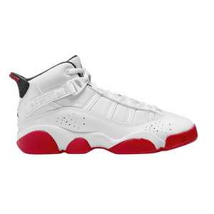 Air Jordan 6 Rings PS 'White University Red'