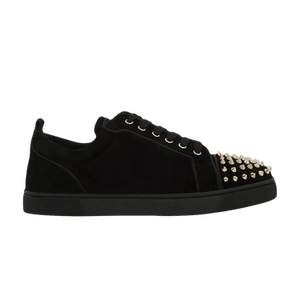 Christian Louboutin Louis Junior Spikes 'Black'