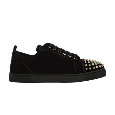 Christian Louboutin Louis Junior Spikes 'Black'