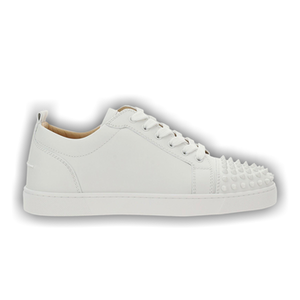 Christian Louboutin Louis Junior Spikes Flat 'White'
