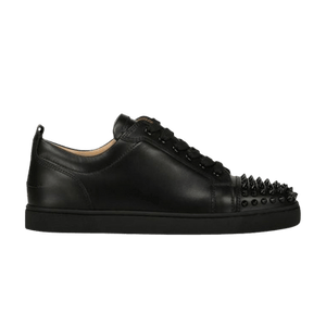 Christian Louboutin Louis Junior Spikes Flat 'Black'